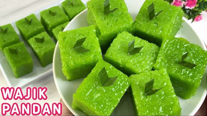 Resep Wajik Pandan