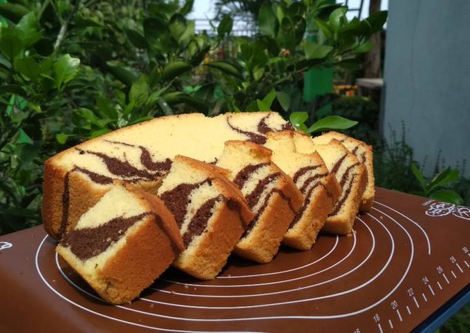 Resep Marmer Cake Putih Telur