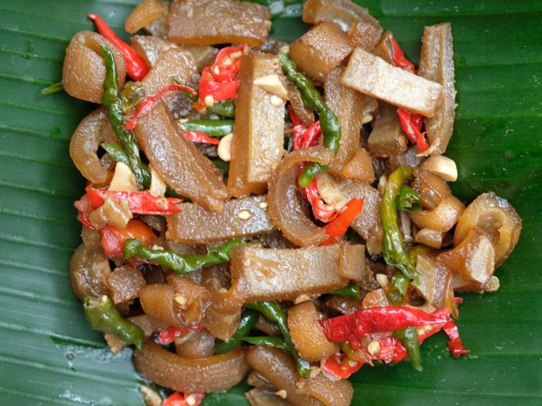 Resep Oseng Kikil Cabe Ijo