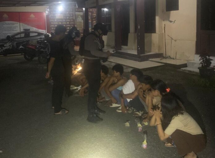 12 Remaja Diduga Isap Lem Diamankan Polisi